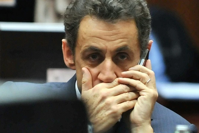 Nicolas Sarkozy à Bruxelles le  11 décembre 2009