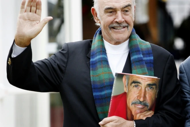 L'acteur Sean Connery, le 25 août 2008 à Edimbourg