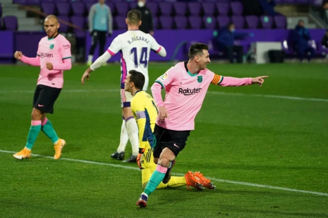 L'inévitable Lionel Messi vient de rentrer dans l'histoire en marquant son 644e but avec le FC Barcelone, le 22 décembre 2020 à Valladolid