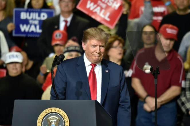 Le président américain Donald Trump vante le mur à El Paso (Texas), le 11 février 2019