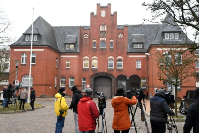 Le centre de détention à Schleswig, dans le nord de l'Allemagne,  où est détenu le leader catalan Carles Puigdemont, le 26 mars 2018 