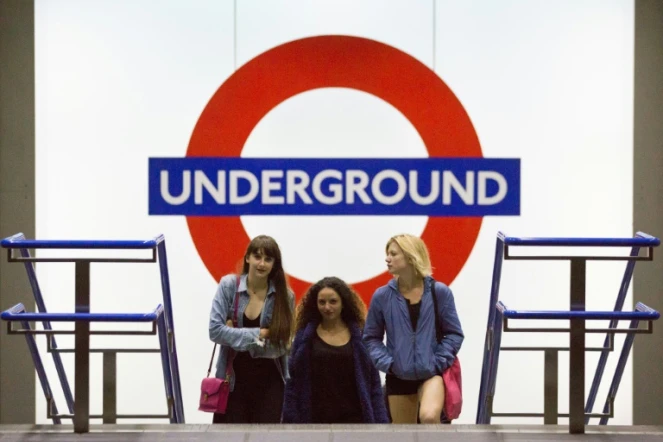 Le métro de Londres le 20 août 2016