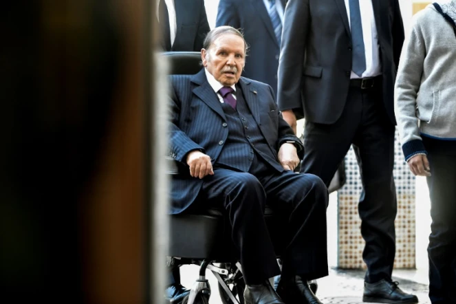 Le président Abdelaziz Bouteflika en novembre 2017 à Alger.