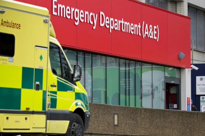 Les urgences de l'hôpital St Thomas à Londres, le 13 janvier 2017