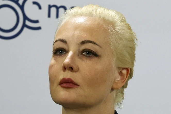 Ioulia Navalnaïa, femme d'Alexeï Navalny, à Munich, en Allemagne, le 16 février 2024