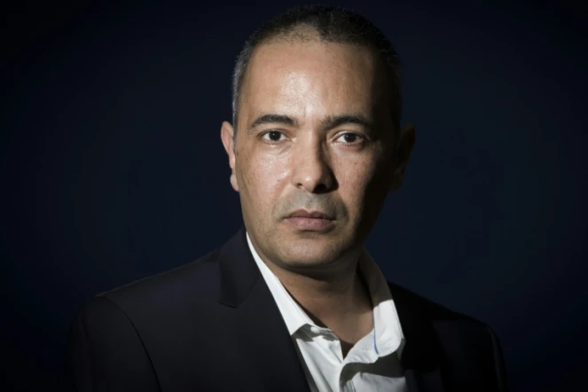L'écrivain et journaliste algérien Kamel Daoud à Paris le 14 avril 2016