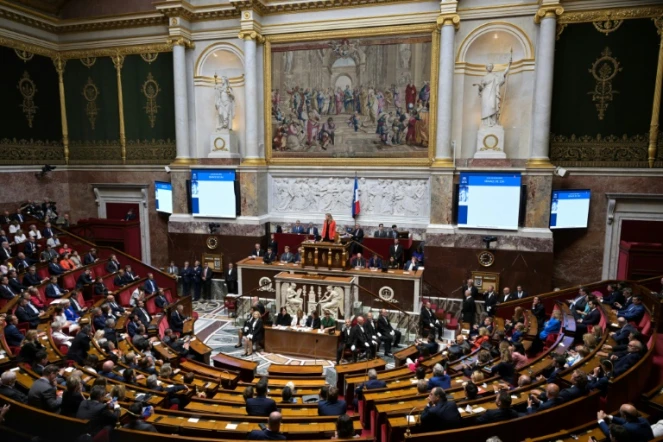 L'hémicycle de l'Assemblée nationale, à Paris, le 18 juillet 2024