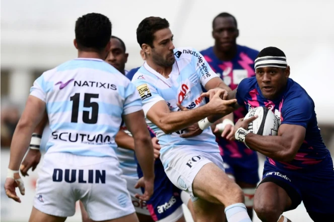 Racing 92 face au Stade Français, le 8 octobre 2016  au stade Yves-du-Manoir à Colombes