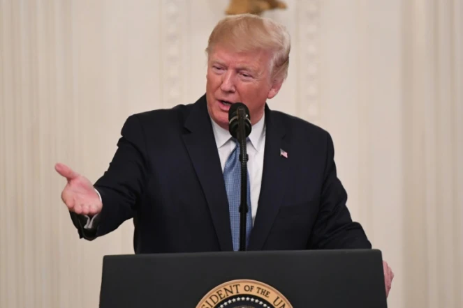 Le président américain Donald Trump, le 30 octobre 2019 à la Maison Blanche 