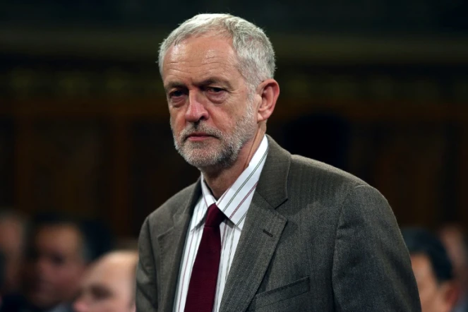 Le chef du parti d'opposition travailliste Jeremy Corbyn à Londres, le 20 octobre 2015