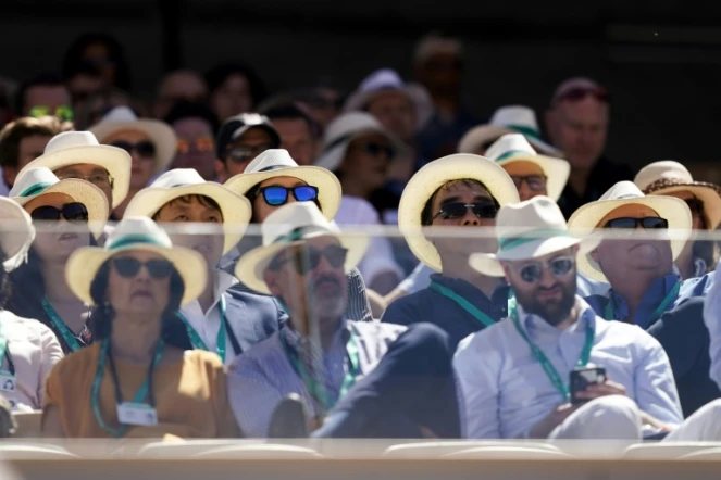 Le public de Roland-Garros sur le central Philippe-Chatrier le 2 juin 2019 à Paris