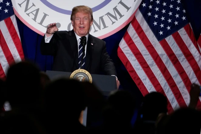 Le président américain Donald Trump, le 1er février 2018 à Washington