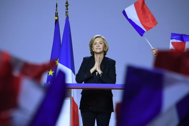 La candidate LR à la présidentielle Valérie Pécresse en meeting au Zénith de Paris, le 13 février 2022