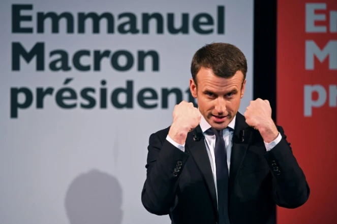 Emmanuel Macron le 8 mars à Paris