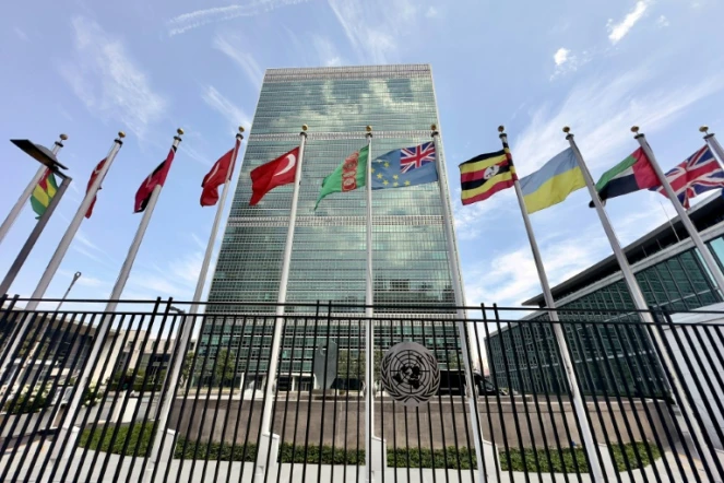 Siège des Nations Unies le 13 juillet 2023 à New York