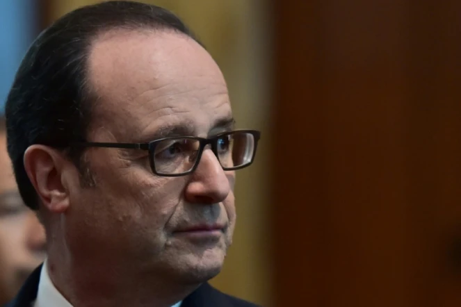Le président français François Hollande, le 27 mars 2017 à Singapour