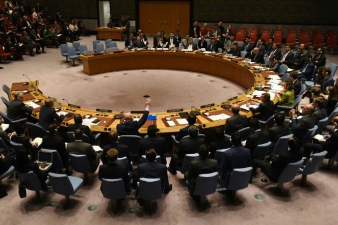 Le Conseil de sécurité des Nations unies le 24 octobre 2017