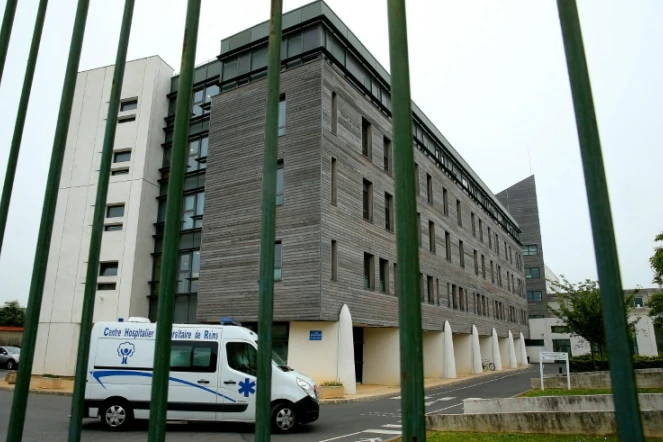 L'hôpital Sébastopol à Reims, le 20 mai 2019