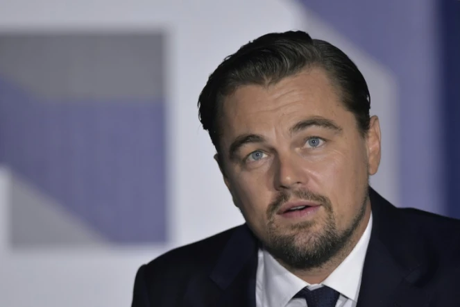 Leonardo DiCaprio, lors d'un échange sur le changement climatique, le 3 octobre à la  Maison-Blanche, à Washington