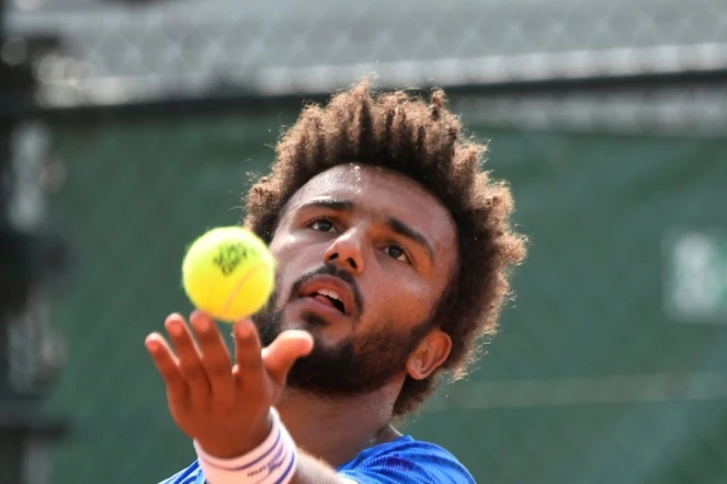Le Français Maxime Hamou, le 29 mai 2017 à Roland-Garros