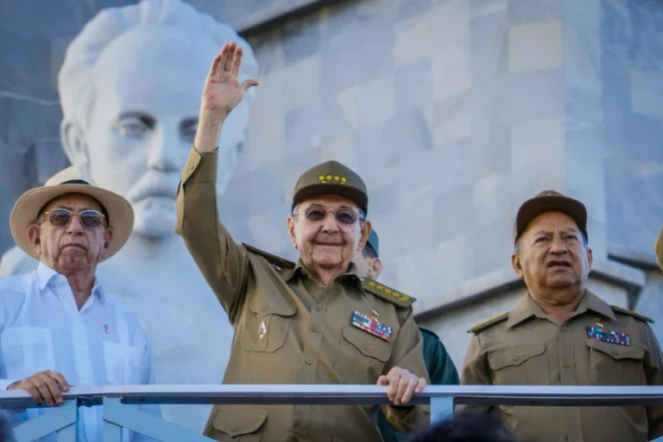 Le président cubain Raul Castro à La Havane, le 2 janvier 2017
