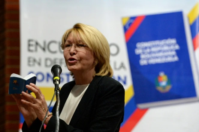 L'ex-procureure générale Luisa Ortega, le 6 août 2017 à Caracas