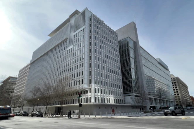 Le siège de la Banque mondiale à Washington, le 19 janvier 2022