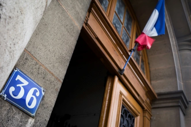 Le "36 quai des Orfevres", à Paris, le 19 juillet 2017  