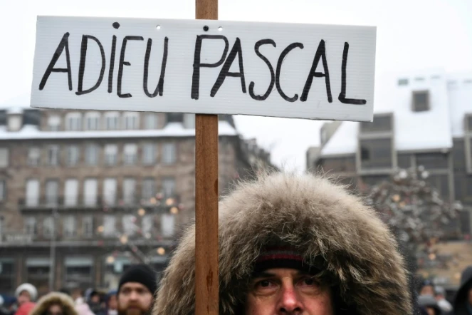 Cérémonie d'hommages aux victimes de l'attaque de Strasbourg, le 16 décembre 2018