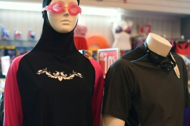 Un maillot de bains burkini dans un centre commercial de Kuala Lumpur le 16 août 2016