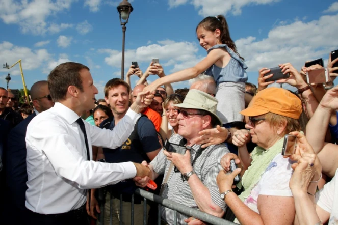 Emmanuel Macron, le 24 juin 2017 à Paris 