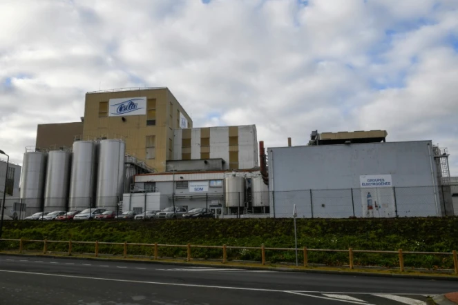 L'usine Lactalis de Craon (Mayenne), le 4 décembre 2017