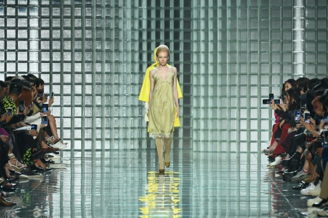 Défilé Marc Jacobs, colection printemps 2019, lors de la Fashion Week de New York le 12 septembre 2018