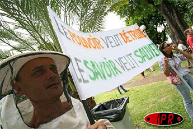 Mercredi 15 février 2006 -

Manifestation devant la préfecture contre l'utilisation des pesticides chimiques dans la lutte contre les pesticides