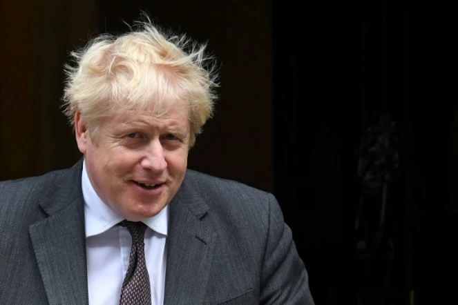 Boris Johnson, le 15 septembre 2021 à Londres