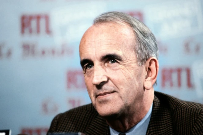 André Rousselet, fondateur de Canal +, le 12 décembre 1983 à Paris