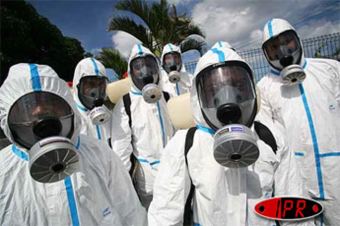 Vendredi 10 février 2006 -

L'épandage d'insecticides chimiques se poursuit dans les jardins des particuliers