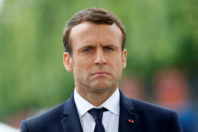 Le président français Emmanuel Macron à Paris, le 3 juin 2017 