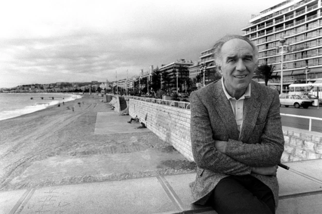 Michel Piccoli, le 22 octobre 1983 à Nice