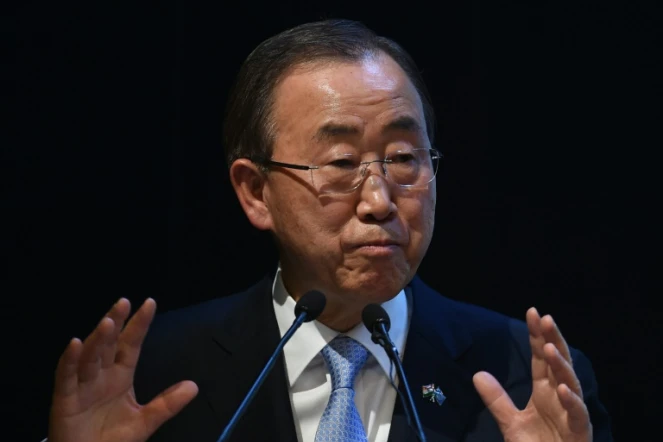 Ban Ki-moon en janvier 2015