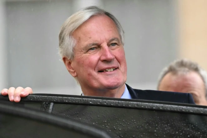 Michel Barnier, à Paris le 23 septembre 2024