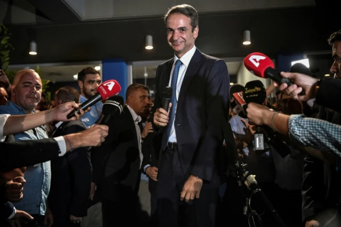 Le vainqueur des législatives en Grèce, Kyriakos Mitsotakis, est investi lundi 8 juillet 2019 au poste de Premier ministre