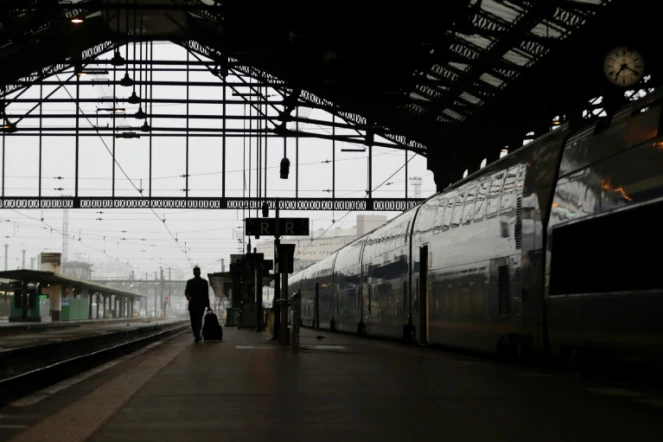 La gare de Lyon déserte, le 1er juin 2016 jour de grève à la SNCF