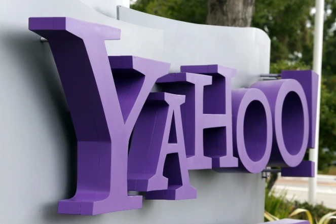 Au siège de Yahoo, le 17 juillet 2012, à  Sunnyvale, en Californie