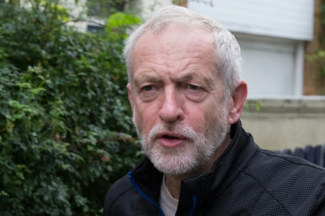 Le leader du parti travailliste britannique Jeremy Corbyn à Londres le 21 septembre 2016