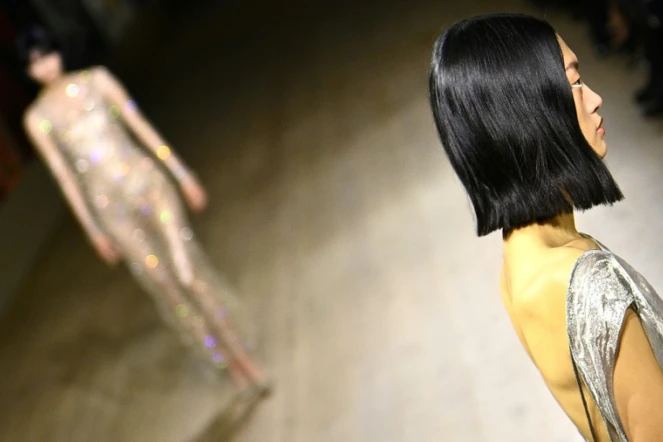 Défilé Dior haute couture à Paris, le 24 janvier 2022