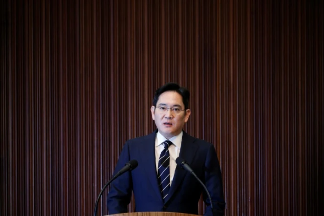 Le patron de facto et héritier de Samsung, Lee Jae-yong, en mai 2020 à Séoul