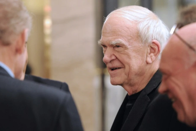 L'écrivain franco-tchèque Milan Kundera,  le 30 novembre 2010 à Paris