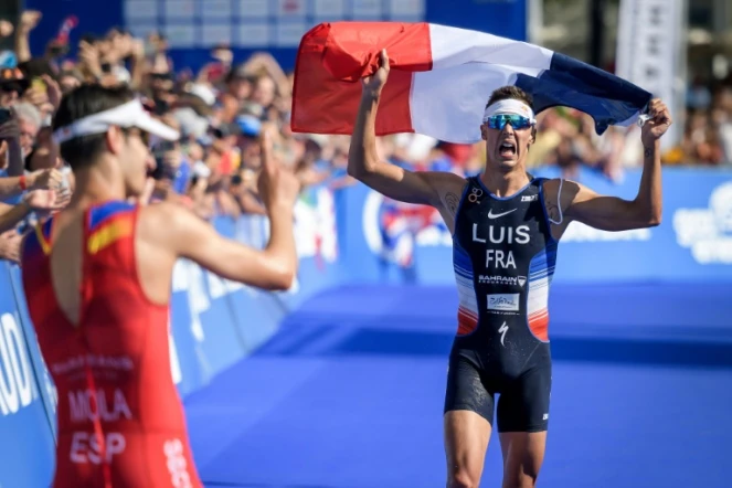 Le Français Vincent Luis décroche son premier titre de champion du monde de triathlon à Lausanne le 31 août 2019