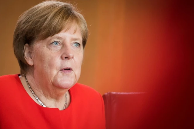 La chancelière allemande Angela Merkel à Berlin le 30 mai 2018